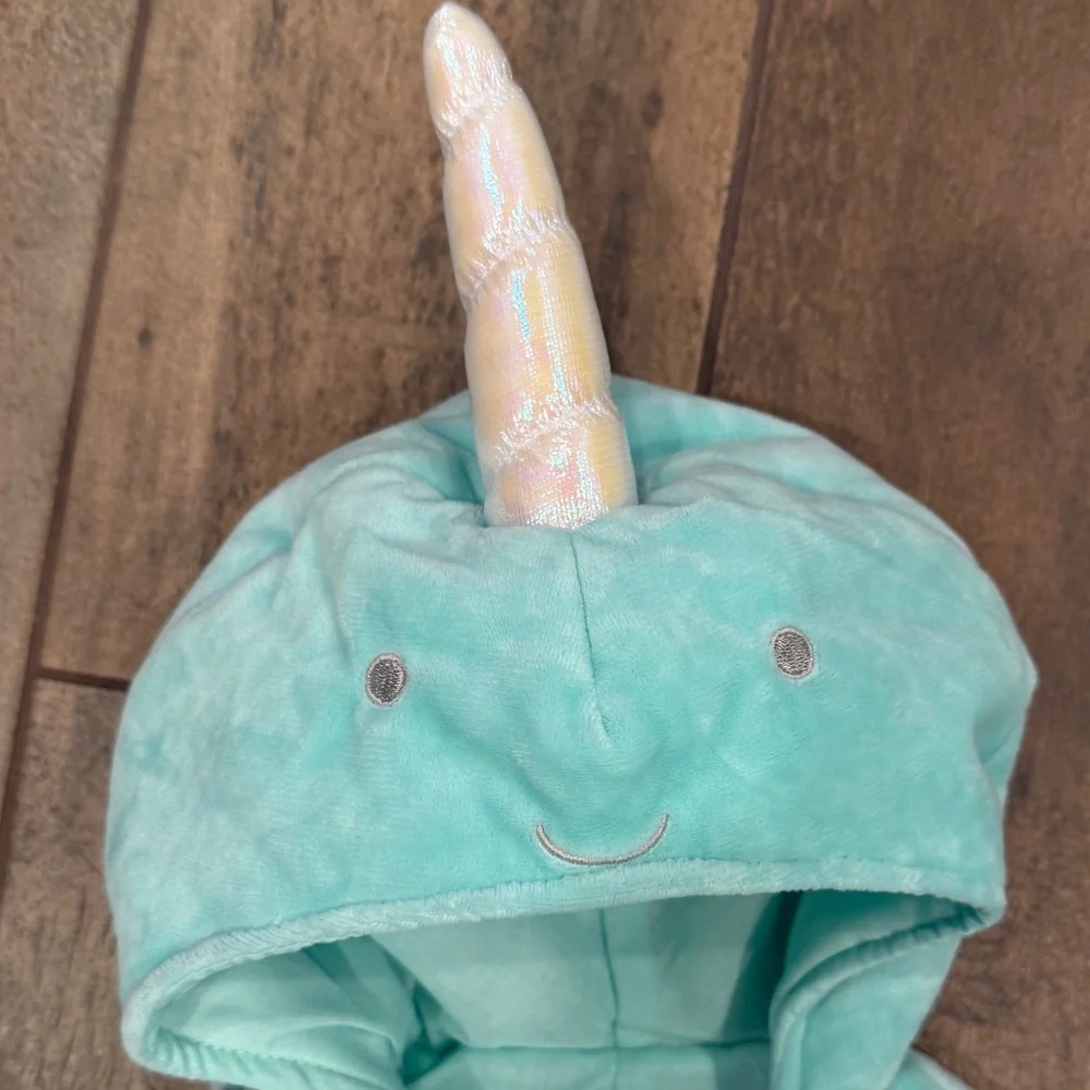 Baby Blue Narwhal Costume - PBK (NO Tag)